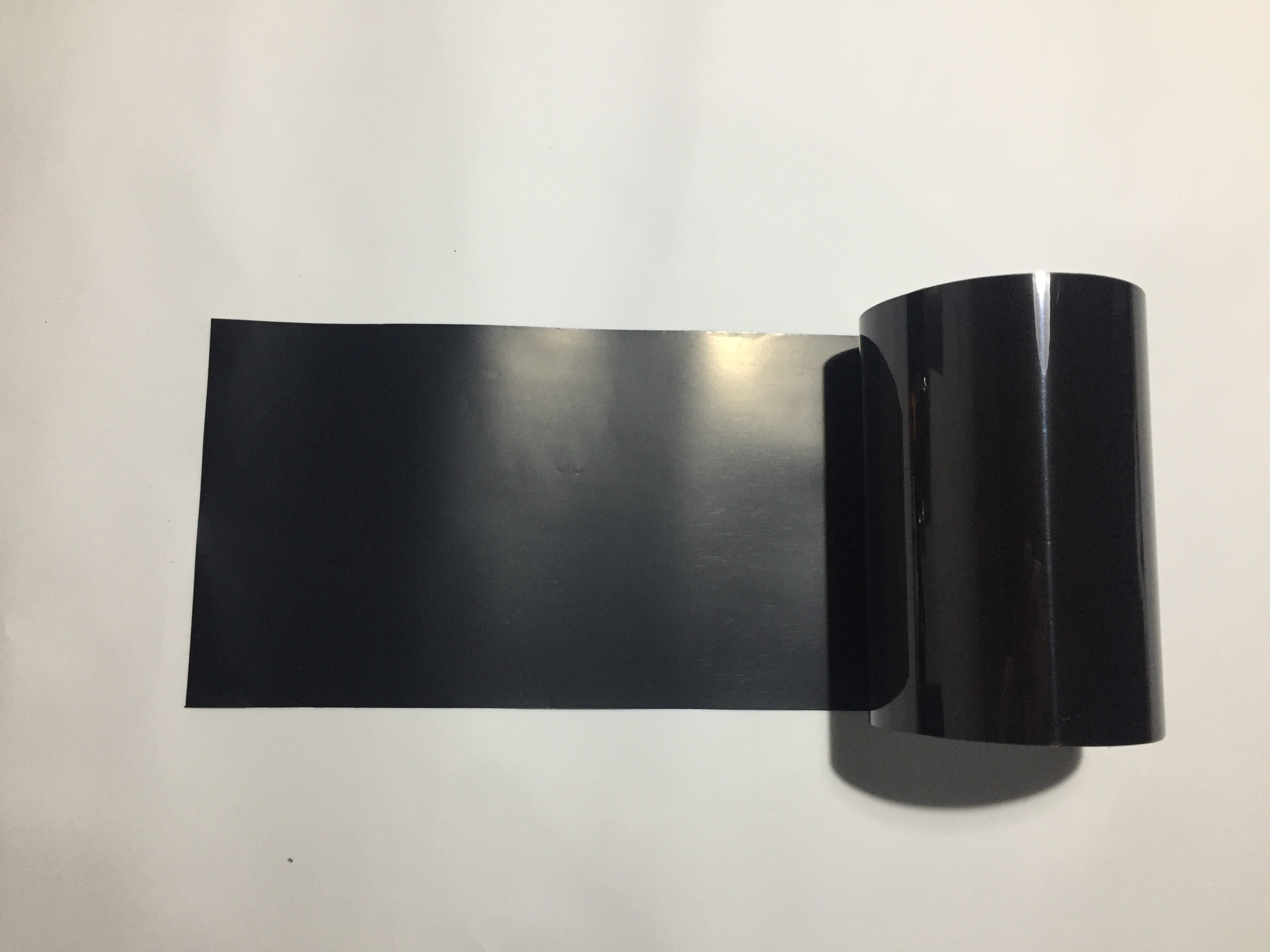 Película condutora de carbono preto de pano para ekg