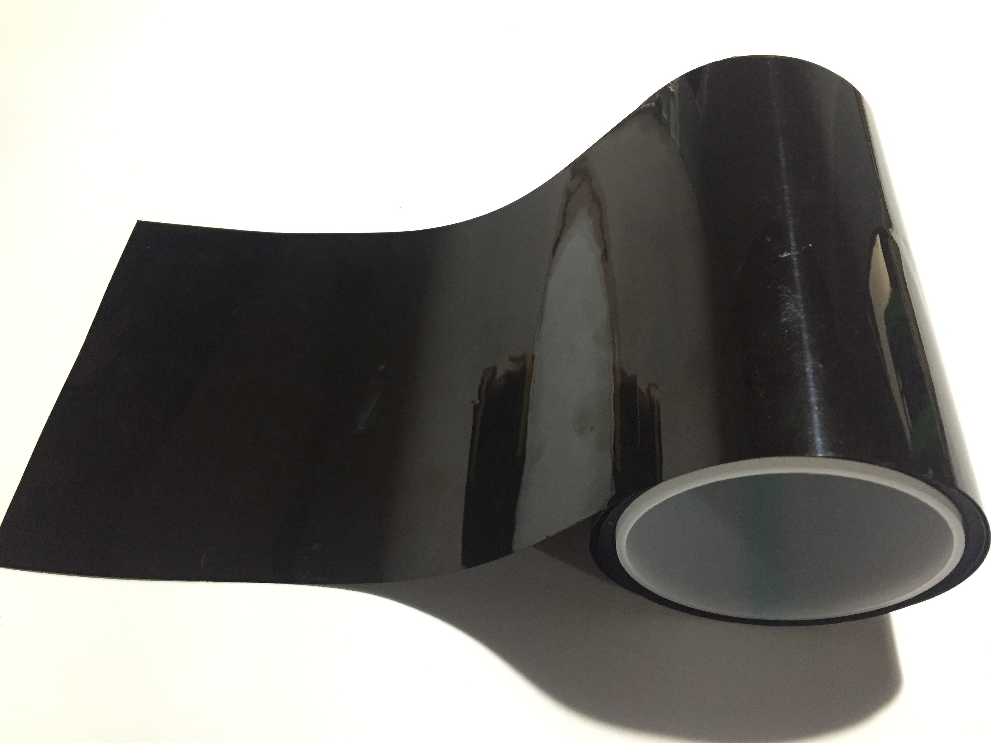 Filme condutor de carbono preto composto para ECG
